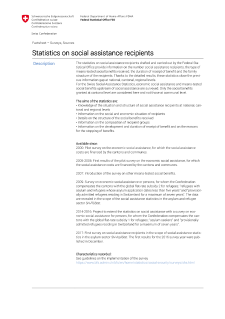 Statistics on social assistance recipients
