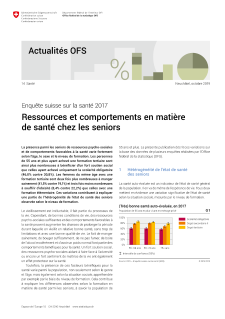 Ressources et comportements en matière de santé chez les seniors