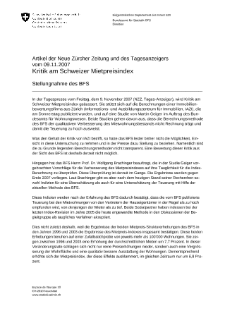 Kritik am Schweizer Mietpreisindex