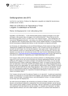 Langues: la statistique se fourvoie