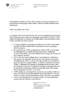 Personnel de nettoyage