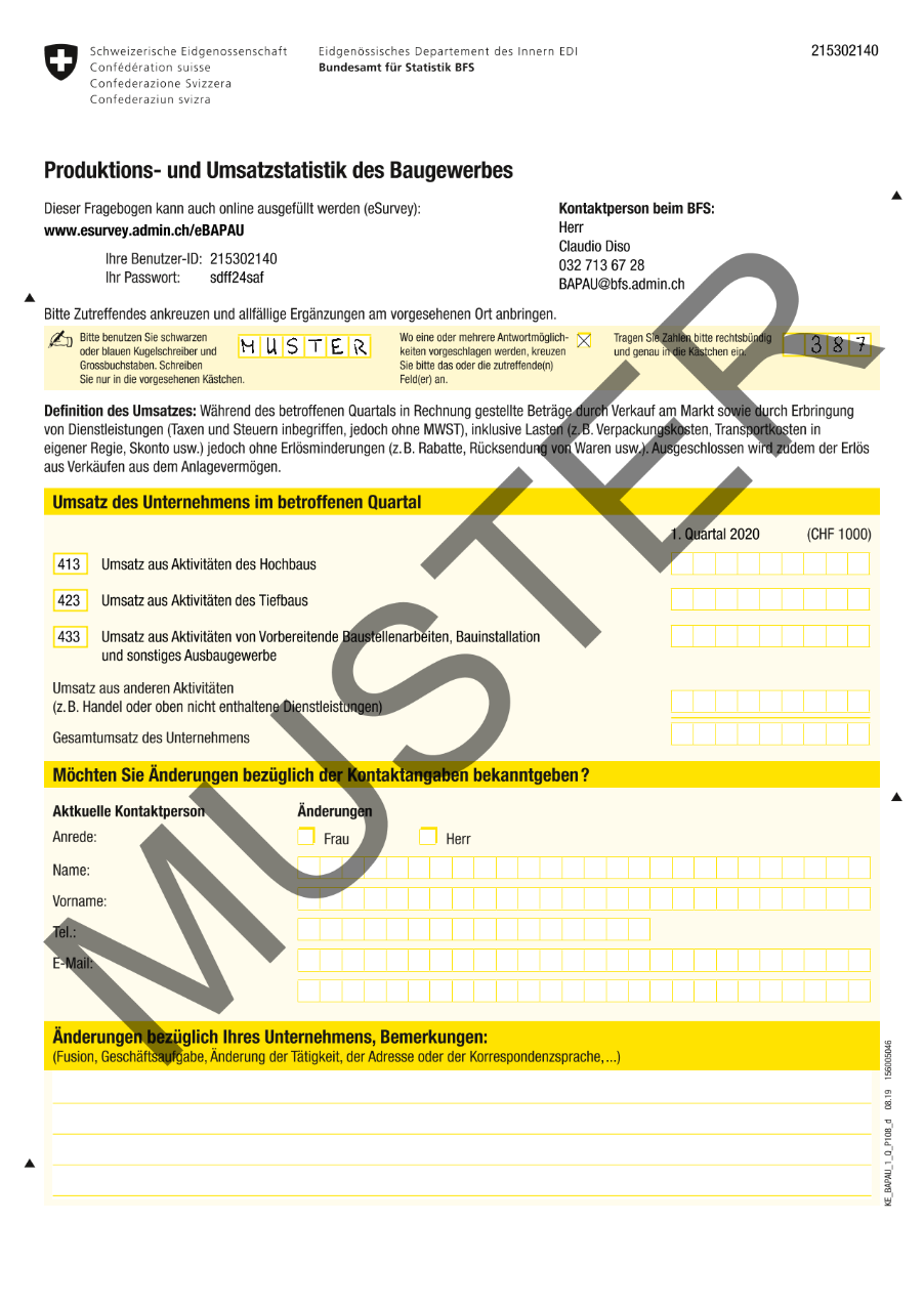 BAPAU - Beispielfragebogen (ab 2020)
