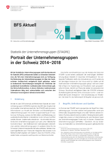 Statistik der Unternehmensgruppen (STAGRE)