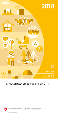 La population de la Suisse en 2018