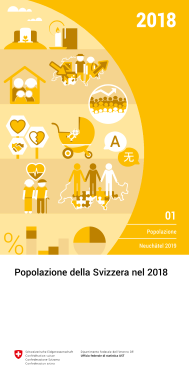 Popolazione della Svizzera nel 2018