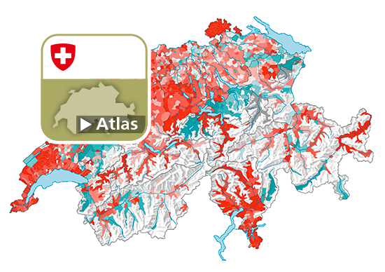 Variation de la force du camp libéral-radical (PLR (PRD), PLS), de 2003 à 2019