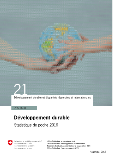 Développement durable. Statistique de poche 2016