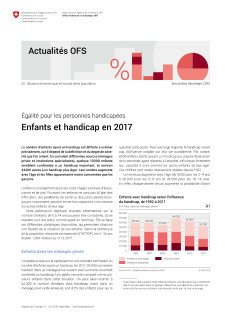 Enfants et handicap en 2017