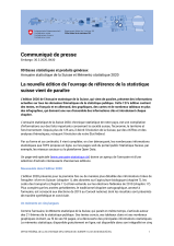 La nouvelle édition de l'ouvrage de référence de la statistique suisse vient de paraître