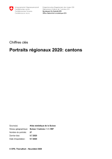 Portraits des cantons 2020