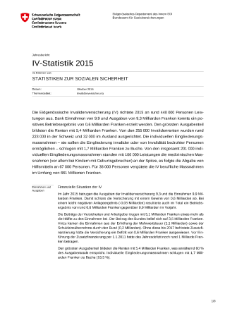 IV-Statistik 2015