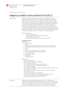 Indagine sui redditi e sulle condizioni di vita