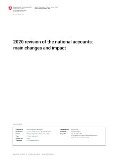 2020 revision of the national accounts