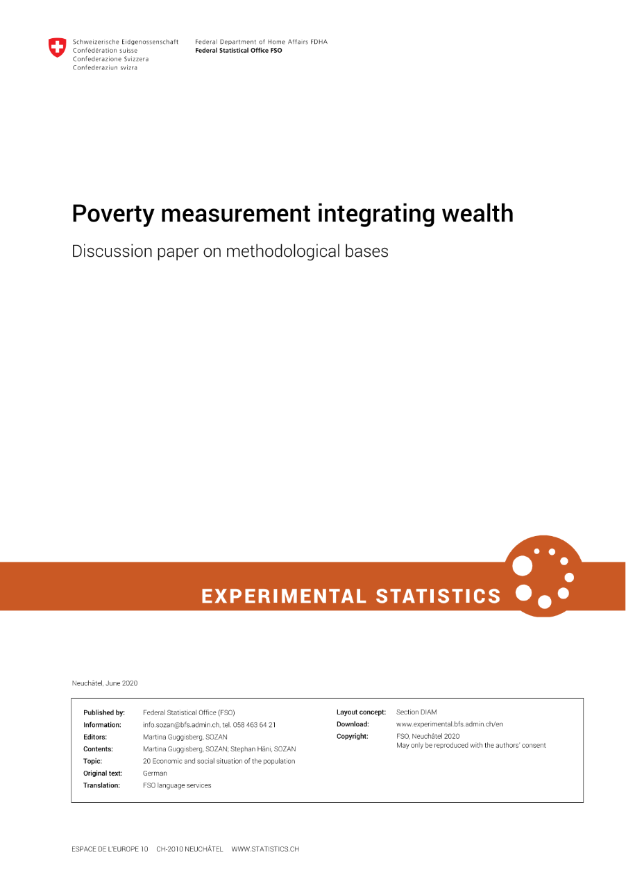 Poverty measurement integrating wealth