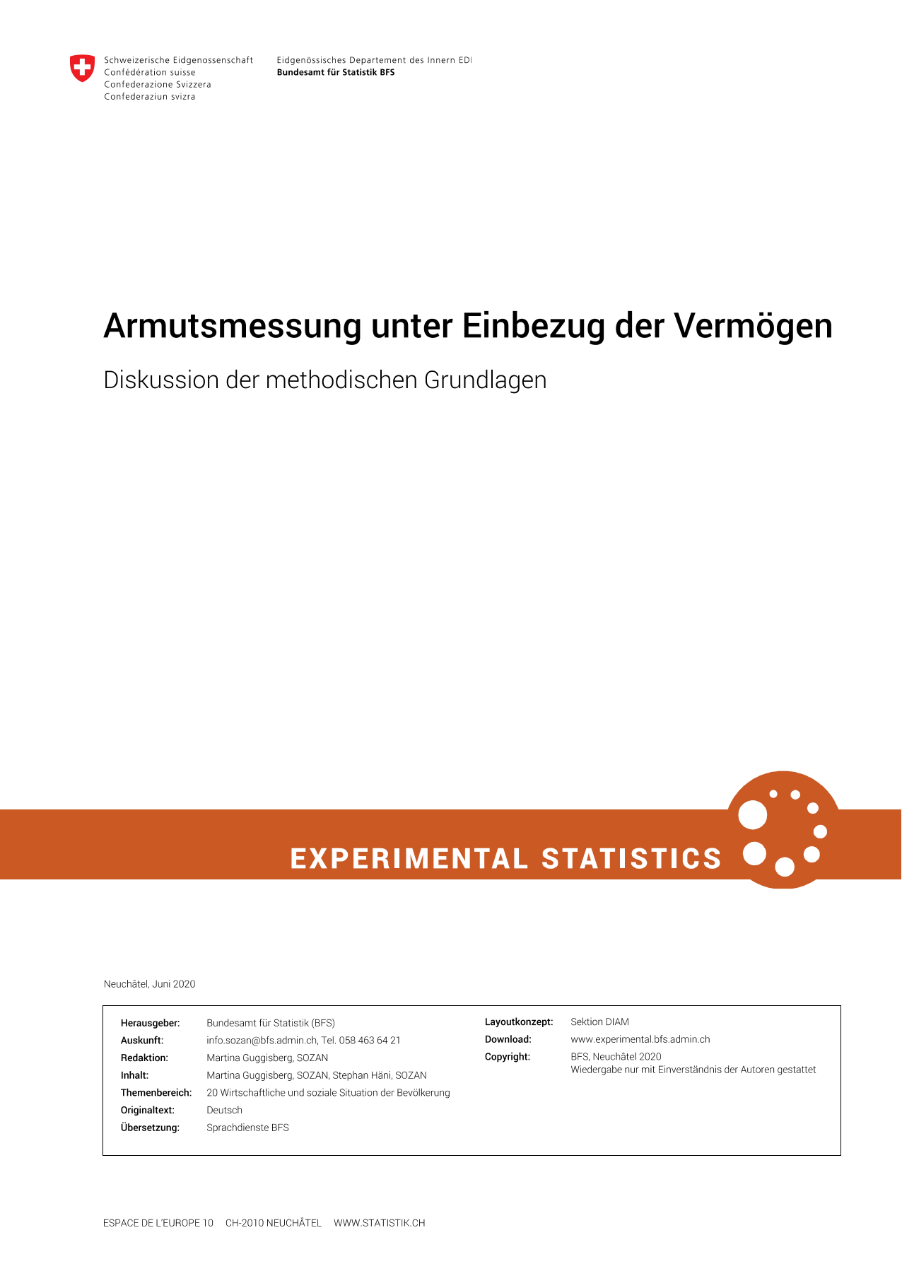 Armutsmessung unter Einbezug der Vermögen