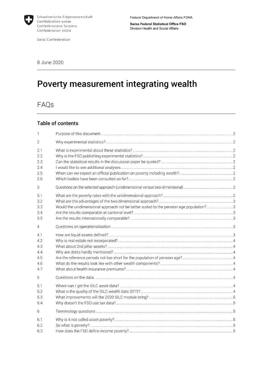 Poverty measurement integrating wealth