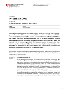 IV-Statistik 2019