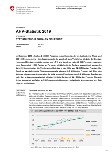 AHV-Statistik 2019