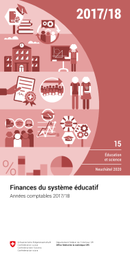 Finances du système éducatif. Années comptables 2017/18