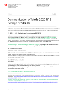 Communication officielle 2020 no 3