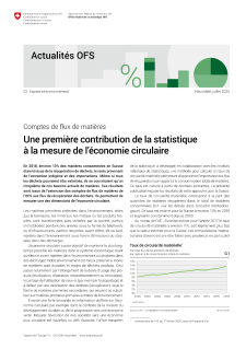 Comptes de flux de matières