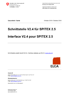 Schnittstelle Spitex Version 2.4