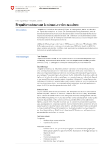 Enquête suisse sur la structure des salaires