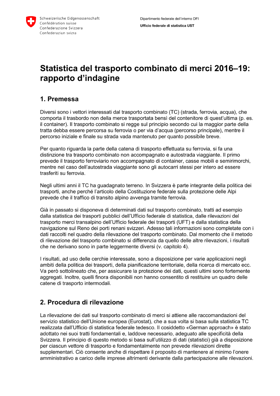 Rapporto d'indagine KVS16-19