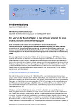 Ein Viertel der Beschäftigten in der Schweiz arbeitet für eine multinationale Unternehmensgruppe