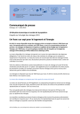 Un franc sur sept pour le logement et l'énergie