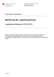 Legislaturindikatoren 2015-2019