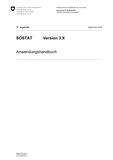 Anwendungshandbuch SOSTAT3