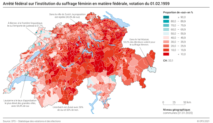 Arrêté fédéral sur l'institution du suffrage féminin en matière fédérale