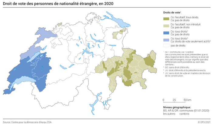 Droit de vote des personnes de nationalité étrangère