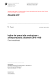 Indice dei prezzi alla produzione e all'importazione, dicembre 2015 = 100