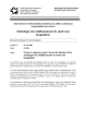 Statistique des établissements de santé non hospitaliers - Forme à respecter pour l'envoi des données de la statistique des établissements de santé non hospitaliers