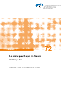 La santé psychique en Suisse