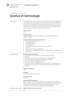 Science et technologie
