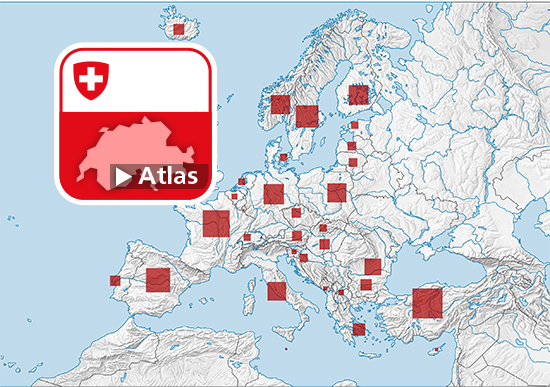 Surface totale, en 2009
