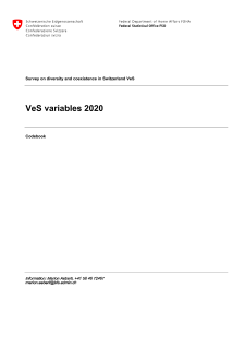 Questionnaire and Codebook 2020