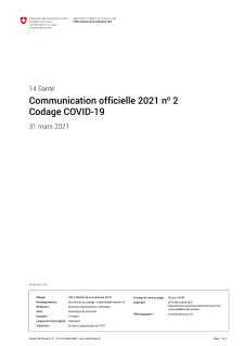 Communication officielle 2021 n° 2