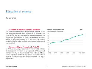 Education et science: Panorama