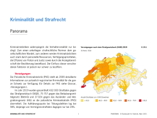 Kriminalität, Strafrecht: Panorama