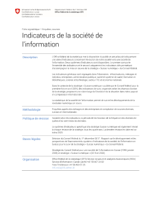 Indicateurs de la société de l'information