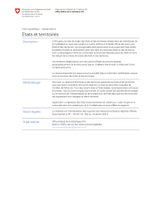 Etats et territoires