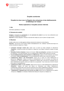 Profiling light-STATEM - Notice explicative à l'enquête