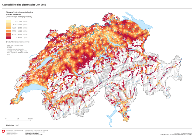 Accessibilité des pharmacies