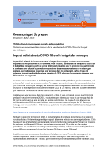 Impact indéniable du COVID-19 sur le budget des ménages