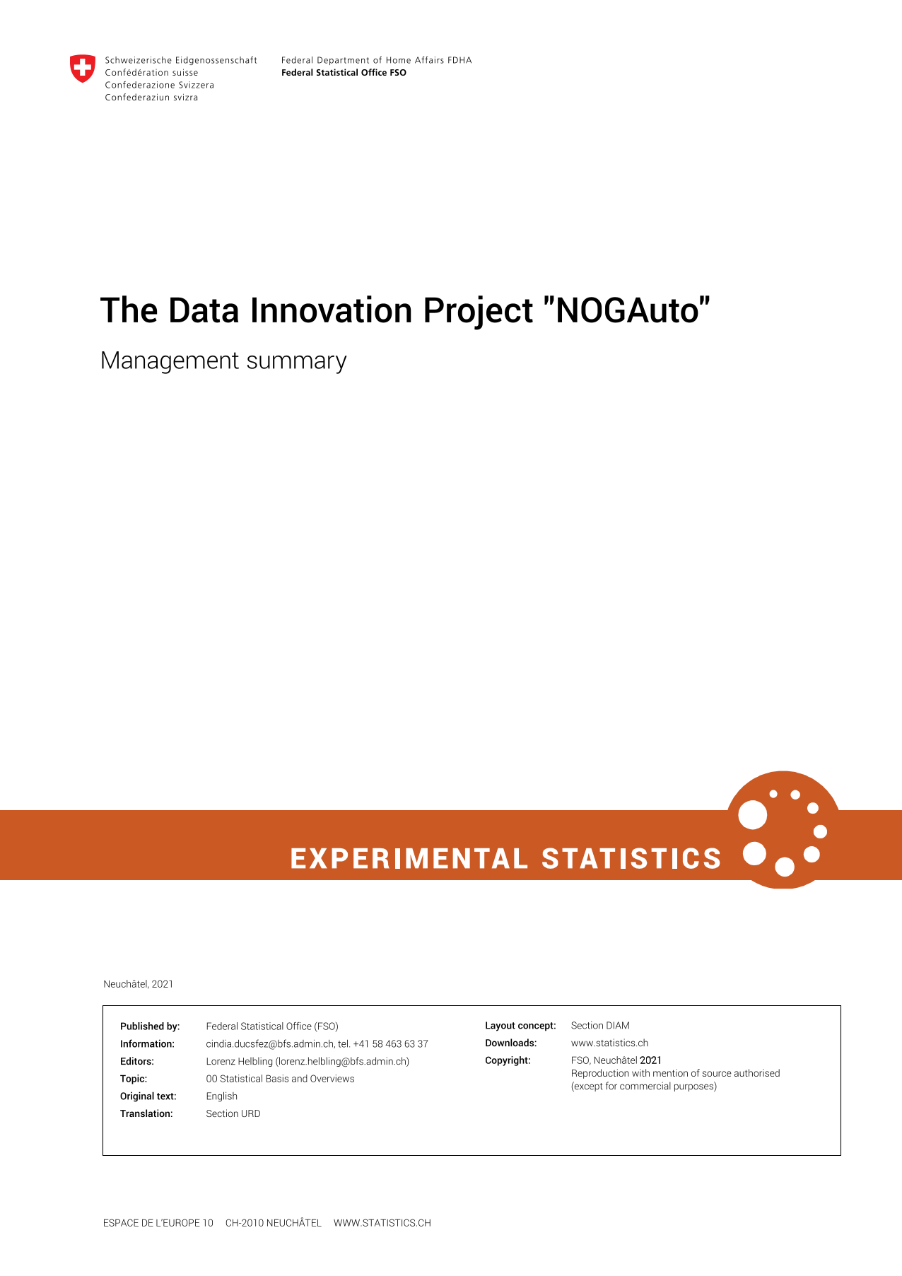 The data innovation project "NOGAuto"