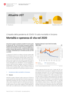 L'impatto della pandemia di COVID-19 sulla mortalità in Svizzera